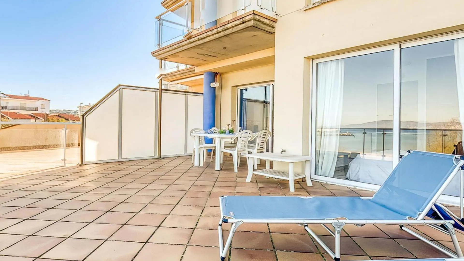 Apto. Vista Mar - Wifi, Piscina, Parking, 1ª Linea De La Playa. - Es-89-130 Torroella de Montgrí